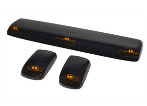 Pacer - 1519 Silverado/sierra 2500/3500 Led Amber Hi5 Cab Roof Light Kit - 20-266