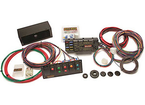 Painless Performance - Hrns 8cir Race W/6switch Pnl - 50005