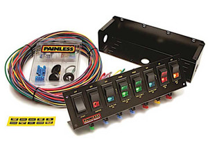 Painless Performance - Race Panel 8switch Fused - 50303