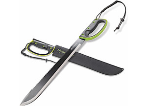 Powerbuilt - Kilimanjaro Machete Knifebm24black Finish - 910039