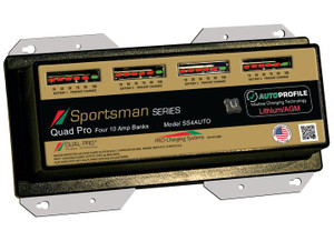 PRO Charging Systems - Dual Pro Sportsman Srs Lithium/agm Three Bank 12v/10a Sealed Waterproof Charger - SS3AUTO