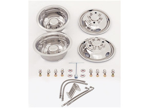Phoenix - 08c Ford E350/e450 16in 8lug 4hh Dual Wheel W/airmax Dotline Simulator Set - NF12M