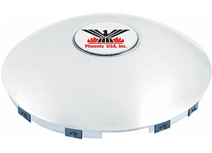 Phoenix - 4 Spline Emblem Indent Popin Front Baby Moon - Q1402B