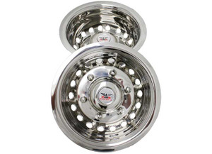 Phoenix - 0615 Sprinter 16in 6 Lug Rear Pair Simulator Set Stainless Steel - QS16AR