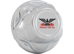 Phoenix - Quicktrim Abs Chrome Hub Cover 5 Lug On 4.5in Bc - QT545CHN