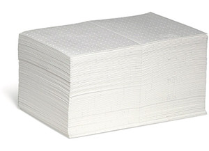 New Pig - Pig Waterrepellent Oilabsorbent Mediumweight Mat Pad 100/box - 26300