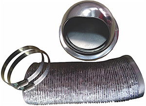 Pinnacle - Outside Vent Kitstainless - 18-1064