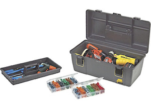 Plano - 20in Shallow Grab N Go Tool Box Silver - 652009