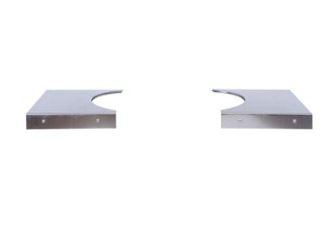Primo Grills - Stainless Steel Side Shelves For Xl 400 Lg 300 (req Pg00368 Cart) - PG00369