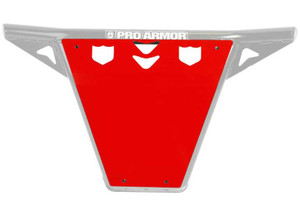 Pro Armor UTV - Bumper Skid Plate Red - P141026RD-293