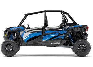 Pro Armor UTV - 2018 Polaris Rzr Xp4 1000/turbo Lower Door Insert Graphicvelocity Blue - P185G502VB