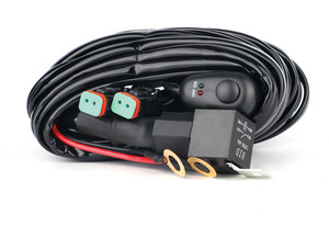 ProMaxx Automotive - Dual Output/single Function Led Light Harness W/switch - CLDSWRH22