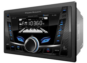 Power Acoustik - 2din Digital Audio Head Unit W/32gb Usb Sd Aux & Bluetooth - PL52B