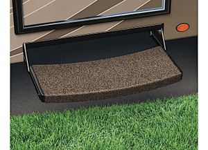 Prest-O-Fit - Trailhead Universal Rv Step Rug 22 In. Wide  Buckskin Brown - 2-0220