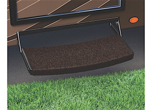 Prest-O-Fit - Trailhead Universal Rv Step Rug 22 In. Wide  Grizzly Brown - 2-0221