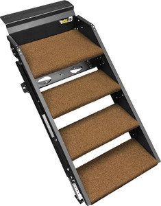 Prest-O-Fit - Trailhead Step Rug 20.125 In. W (4 Pc Set) Fits Lippert Solid Step 4 Step  Buck - 2-0291