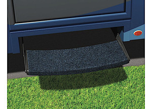 Prest-O-Fit - Outrigger Universal Rv Step Rug 22 In. Wide  Atlantic Blue - 2-0392