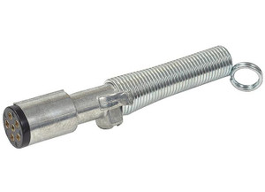 Pollak Engineered - 6way Connector Plug With Cable Guard - 11-605