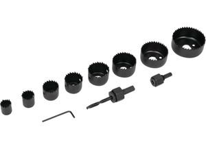 Performance Tool - Hole Saw Kit 3/4 To 21/2in 12 Pcs - 1987