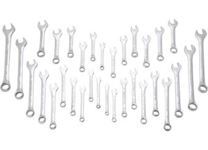 Performance Tool - 32pc Sae & Met Wrench Set - W1099