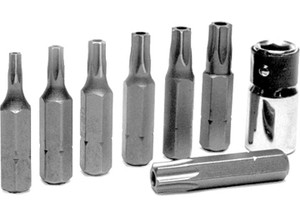 Performance Tool - 8 Pc Tamper Resis Star Bit Set - W1386