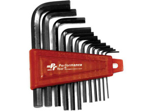 Performance Tool - 12pc Sae Hex Key Set W/holder - W1391