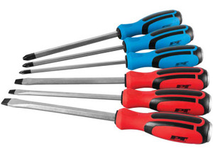 Performance Tool - 6 Pc Gothru Screwdriver Set - W1740