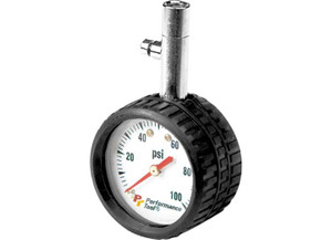 Performance Tool - 2in Round Dial Tire Press Gauge - W9106