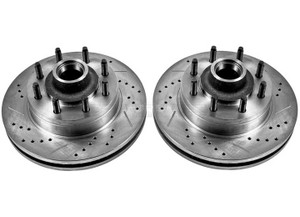 Powerstop - Evolution Drilled & Slotted Rotors - AR82129XPR