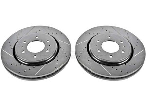 Powerstop - Evolution Drilled & Slotted Rotors - AR85108XPR