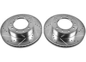 Powerstop - Evolution Drilled & Slotted Rotors - AR85113XPR