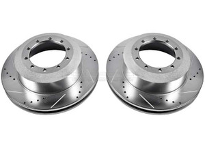 Powerstop - Evolution Drilled & Slotted Rotors - AR85114XPR