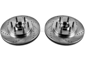 Powerstop - Evolution Drilled & Slotted Rotors - AR8594XPR