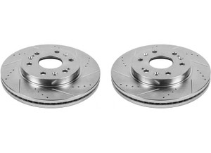 Powerstop - Evolution Drilled & Slotted Rotors - AR8654XPR
