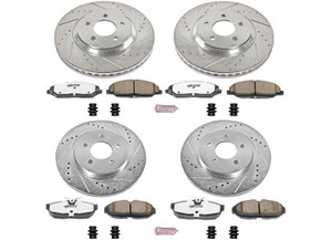 Powerstop - Front & Rear Street Warrior Brake Kit - K1381-26