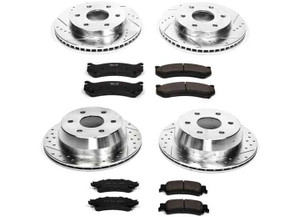 Powerstop - Front & Rear 1 Click Brake Kit W/ Hardware - K2010