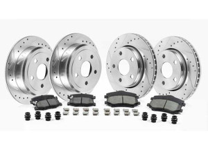Powerstop - Front & Rear 1 Click Brake Kit W/ Hardware - K2798
