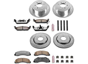 Powerstop - Front & Rear Truck And Tow Brake Kit - K3166-36