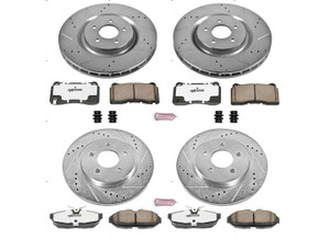 Powerstop - Front & Rear Street Warrior Brake Kit - K4042-26