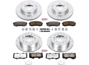 Powerstop - Front & Rear Truck And Tow Brake Kit - K5874-36