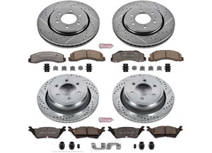 Powerstop - Front & Rear Truck And Tow Brake Kit - K6268-36