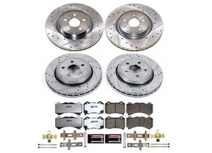 Powerstop - 2021 Dodge Durango Front And Rear Z26 Street Brake Kit - K8903-26
