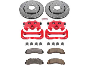 Powerstop - Z36 Truck And Tow Performance Brake Kit With Calipers - KC3167A-36