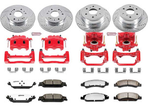 Powerstop - Z36 Truck And Tow Performance Brake Kit With Calipers - KC6560-36