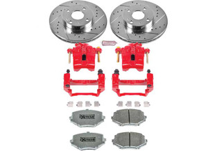 Powerstop - Z26 Street Warrior Performance Brake Kit With Calipers - KC793-26