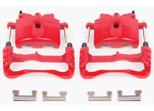 Powerstop - Red Powder Coated Performance Calipers - S4730