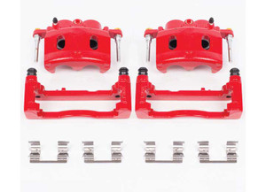 Powerstop - Red Powder Coated Performance Calipers - S4918A