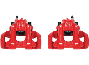 Powerstop - Rear Red Powder Coated Performance Calipers - S5300