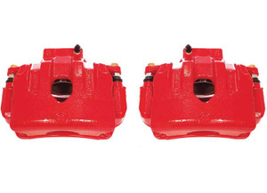 Powerstop - Front Red Powder Coated Performance Calipers - S6412