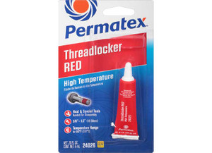 Permatex - High Temperature Threadlocker Red 6ml Tub - 24026